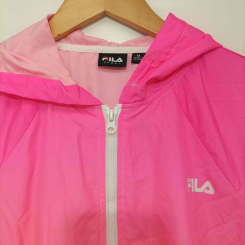 フィラスポーツ FILA SPORTS フーデッド グラデーション ジップアップジャケット レディース JPN:M